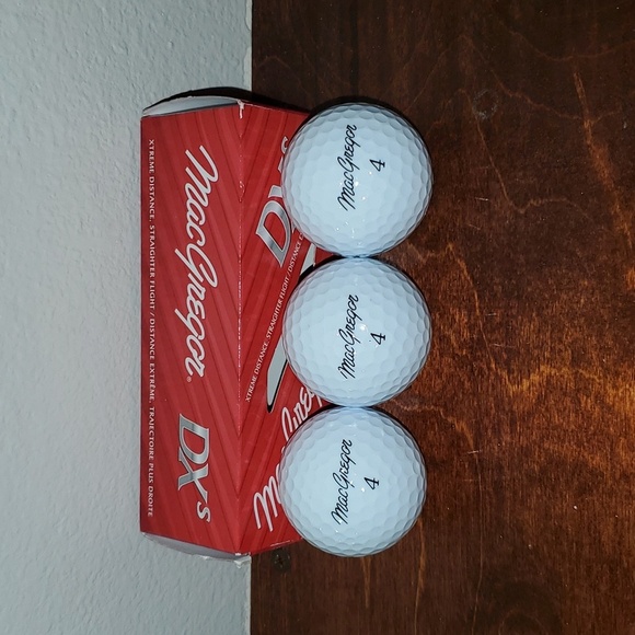 MacGregor DXs Golf Balls 3 Packages of 3 Balls Each (Each) - Picture 4 of 6